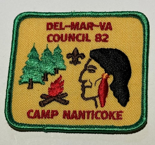 Patch boy scout camp - patch, nanticoke