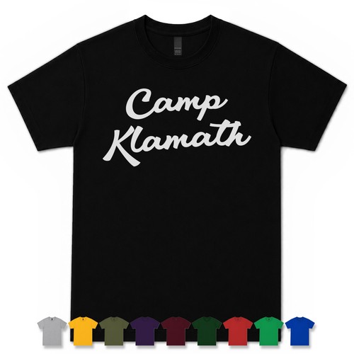 Maglietta camp klamath retro - maglietta,