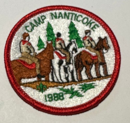 Patch boy scout - camp, nanticoke