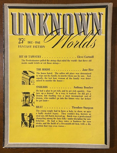 Unknown worlds dec 1941 - worlds, dec.