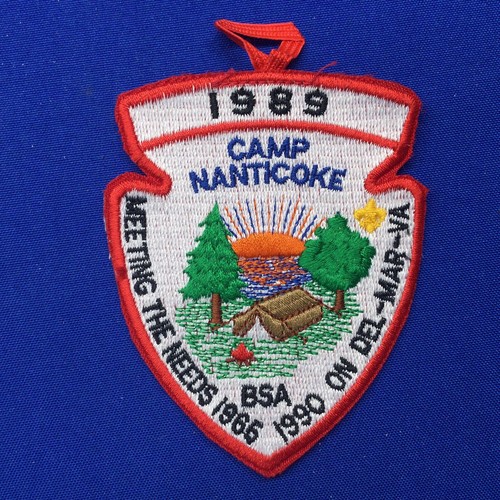 Patch boy scout 1989 - scout, camp
